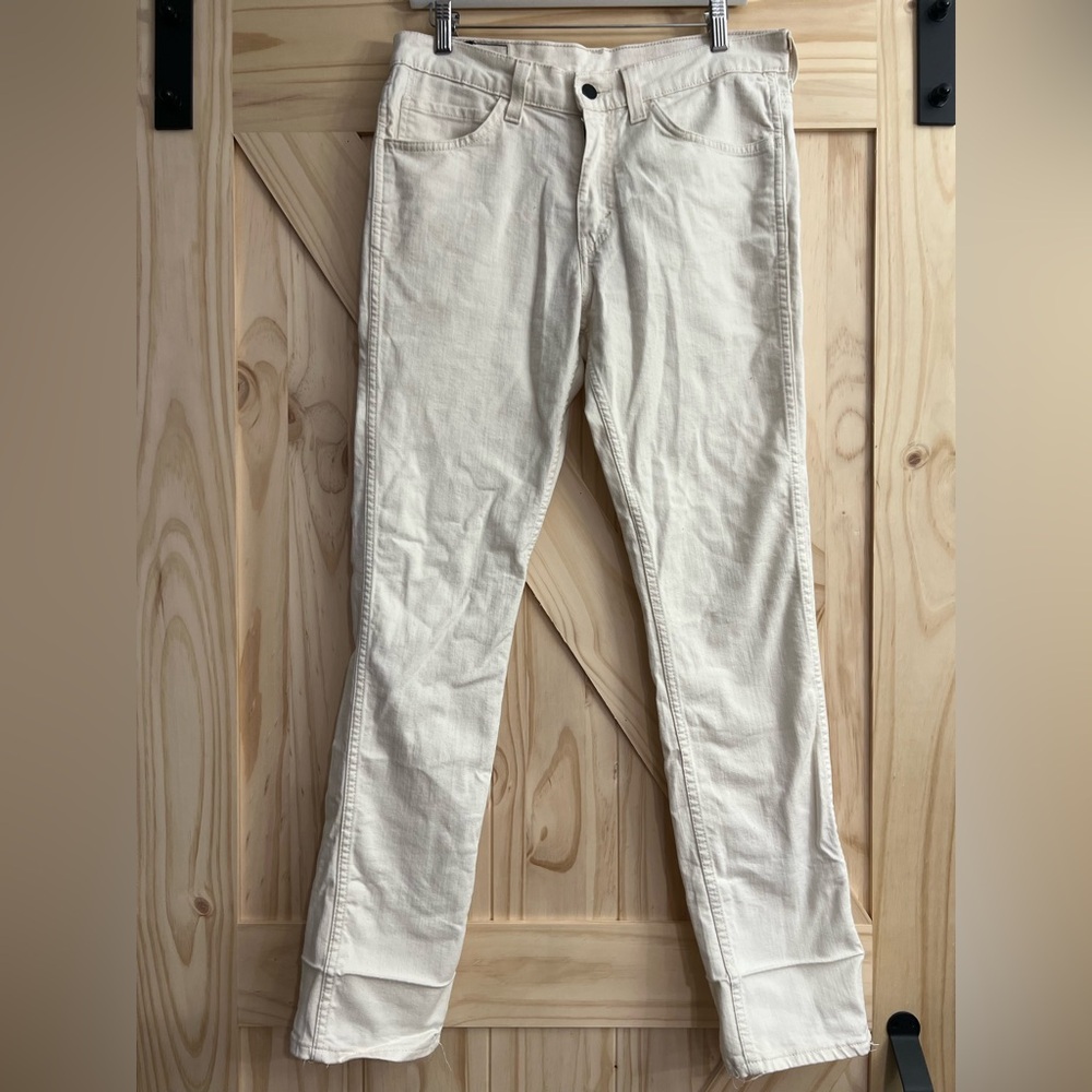Levi’s Women’s off white 511 Jeans (EUC)